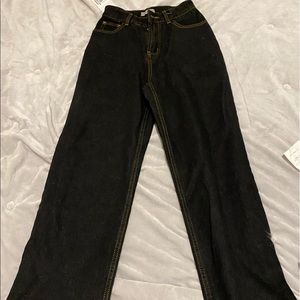 black ali express jeans